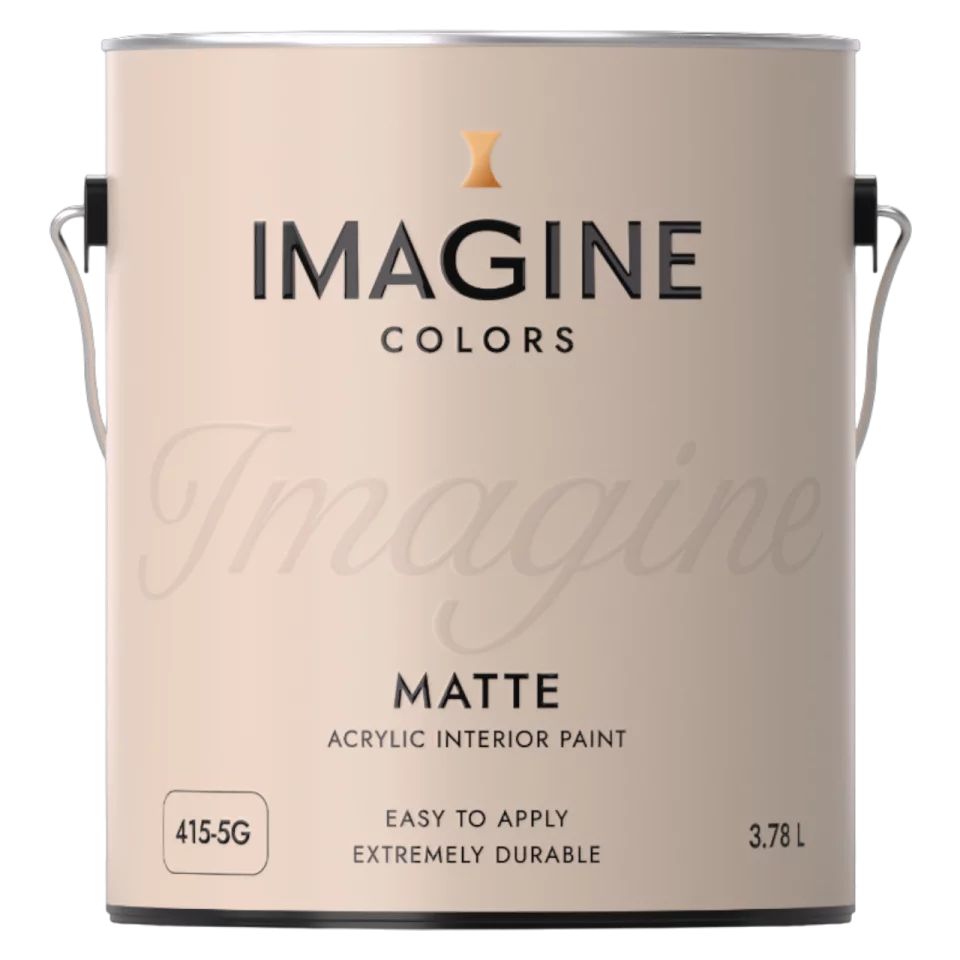 Imagine Colors 415 Matte Easy To Apply Интерьерная высококачественная профессиональная краска из 100% акрила