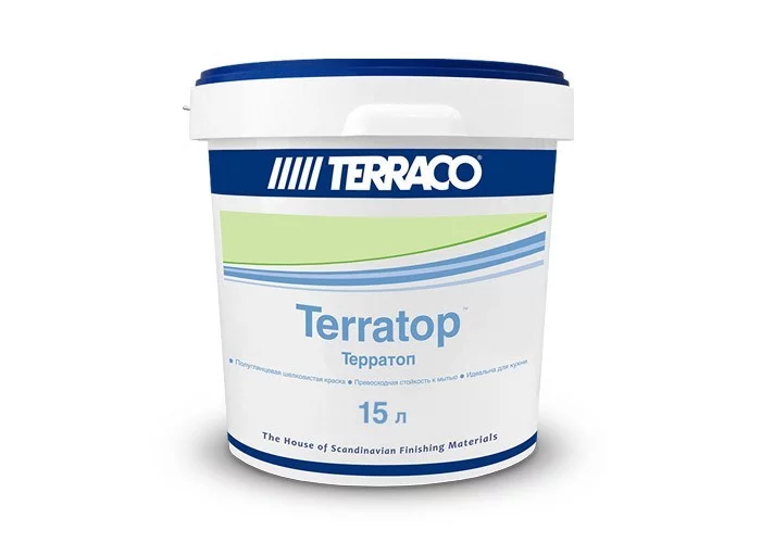 Terraco Terratop Краска акриловая c повышенной устойчивостью к загрязнениям