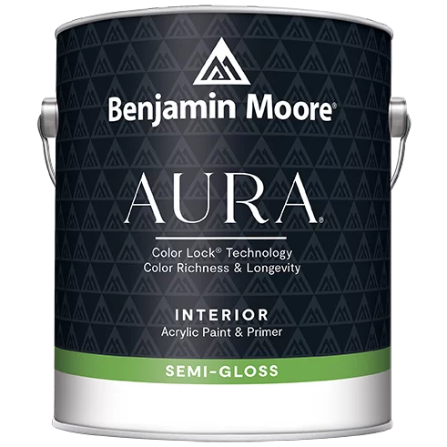 Benjamin Moore Aura 528 Waterborne Interior Paint Semi-Gloss / Бенжамин Моор Аура краска акриловая интерьерная на водной основе, полуглянцевая