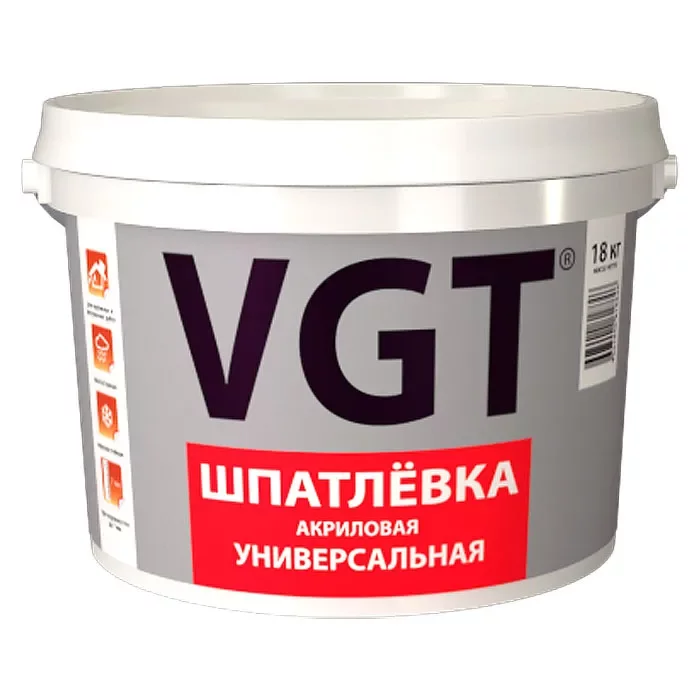 VGT Шпатлевка универсальная акриловая
