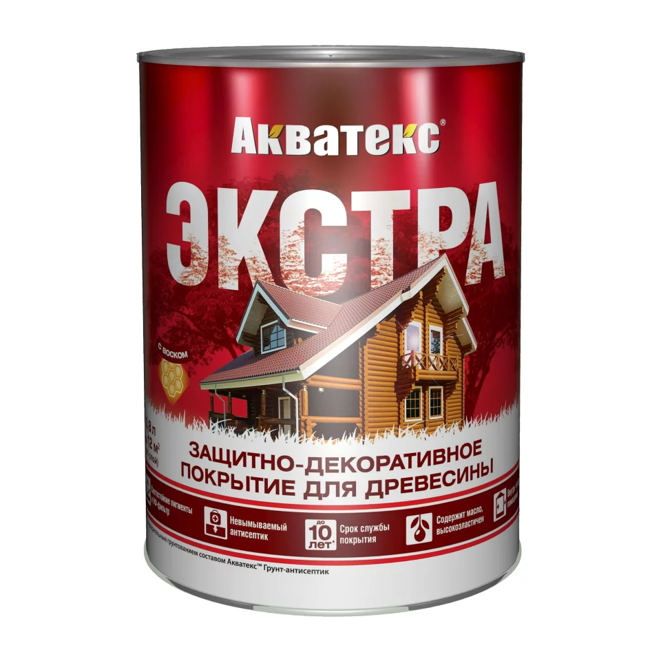 Рогнеда Акватекс Экстра защитно-декоративное покрытие для древесины