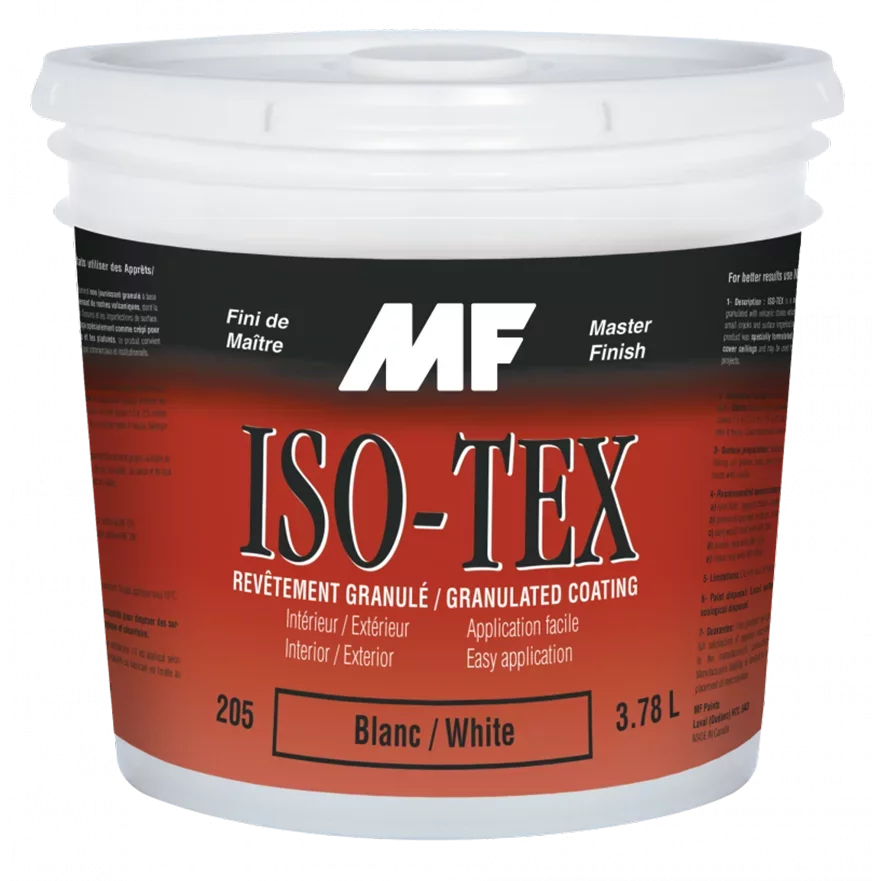 MF Paints ISO-TEX 205 Декоративное текстурное покрытие на основе эмульгированной латексной смолы с добавкой вулканического камня
