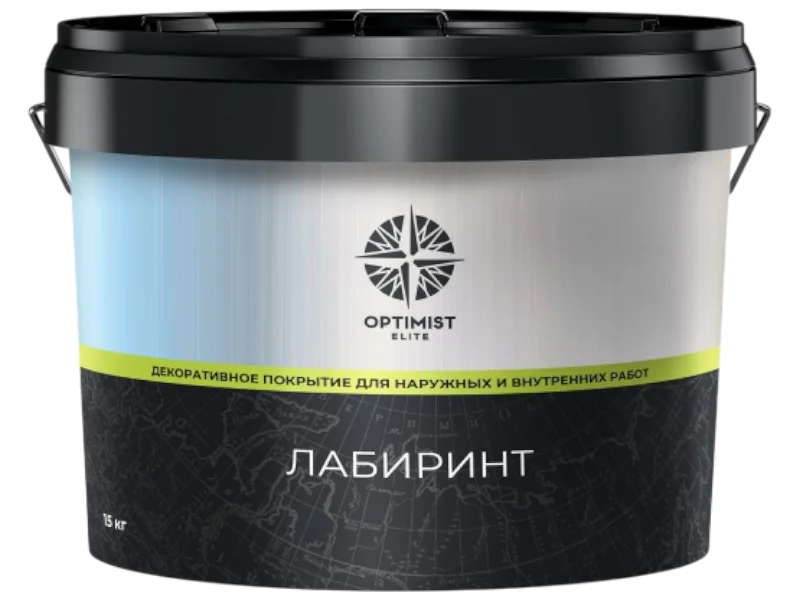 Optimist Elite D 706 / Оптимист Элит декоративное покрытие Лабиринт для наружных и внутренних работ