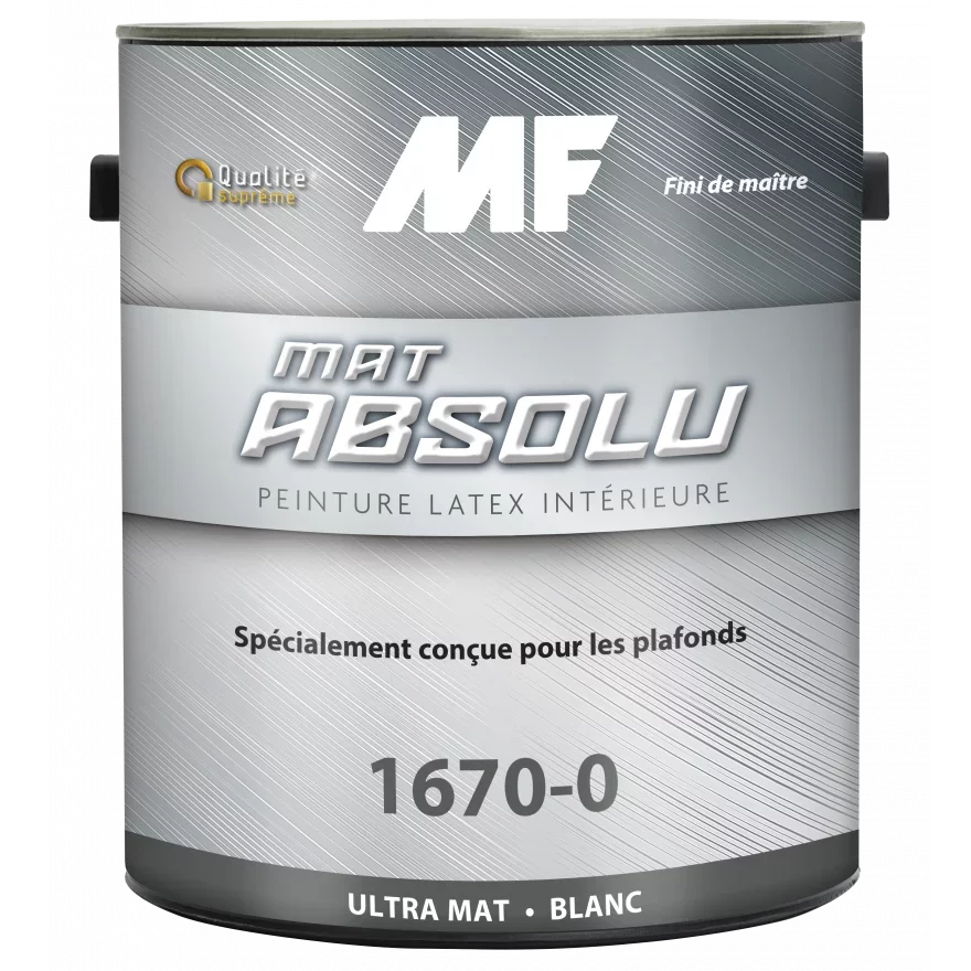 MF Paints Absolute Flat 1670 Краска акриловая латексная для внутренних работ, самовыравнивающаяся