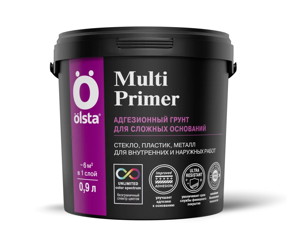 Olsta Multi Primer Грунт Адгезионный грунт для сложных оснований