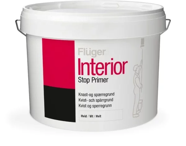 Fluger Interior Stop Primer Грунт блокирующий для дерева на водной основе
