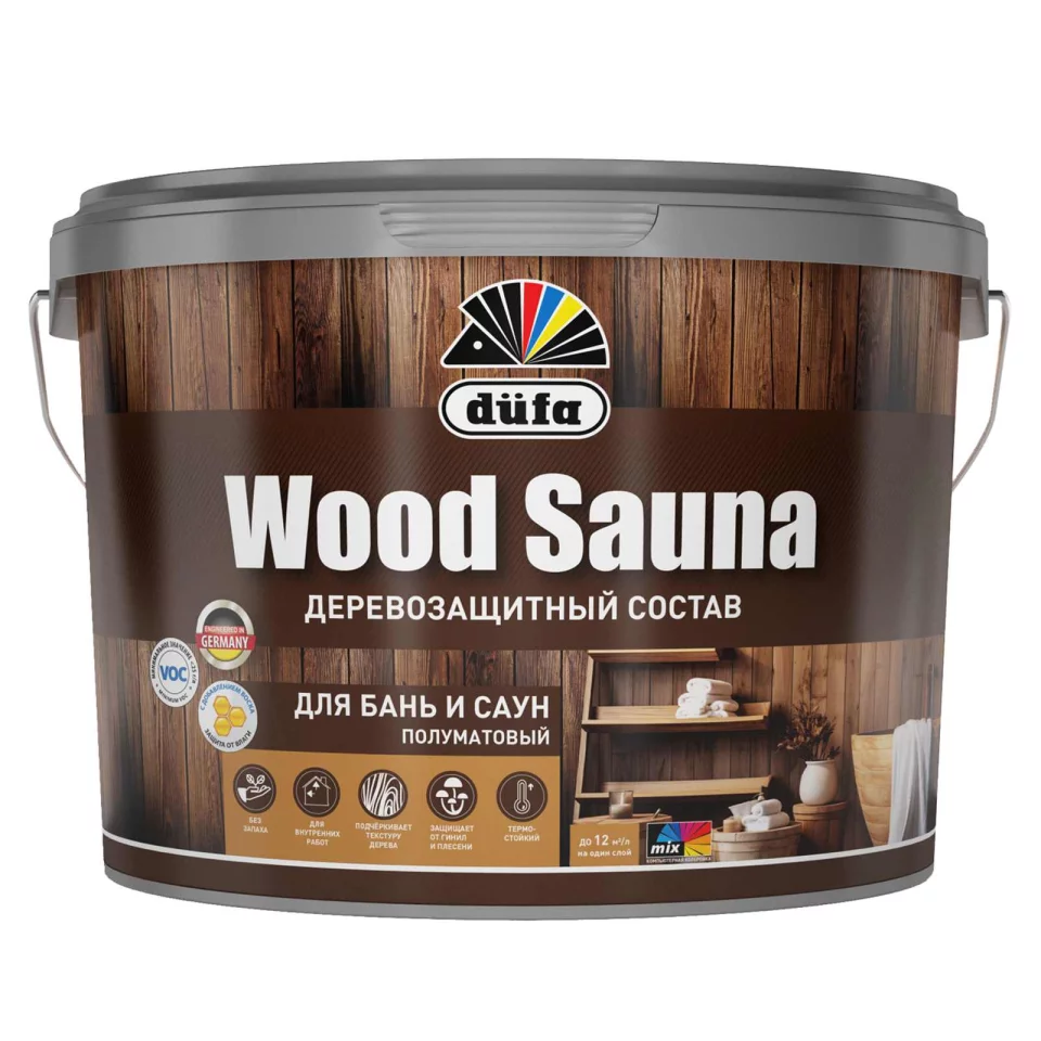 Dufa Wood Sauna Лак для бань и саун