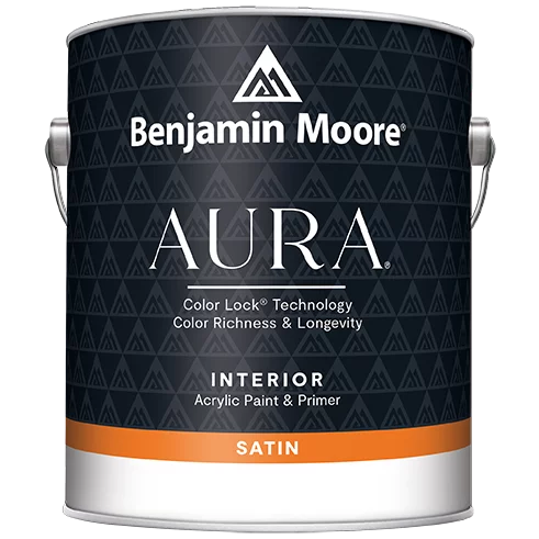 Benjamin Moore Aura 526 Waterborne Interior Paint Satin Finish / Бенжамин Моор Аура краска акриловая интерьерная на водной основе, глянцевая