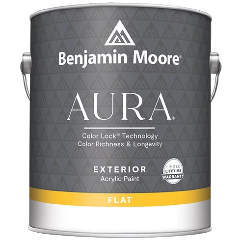 Benjamin Moore Aura 629 Waterborne Exterior Paint Flat Finish / Бенжамин Моор Аура краска акриловая для наружных работ на водной основе, матовая