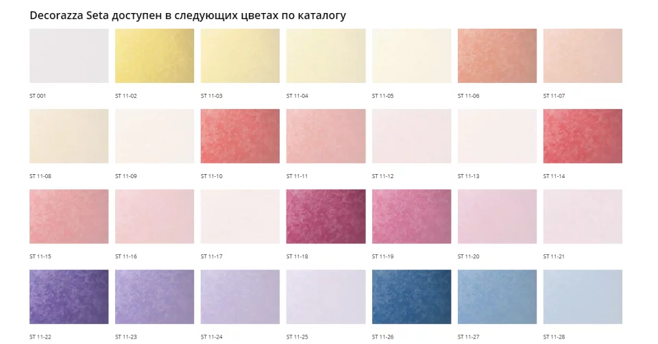 Decorazza Seta/Декоразза Сета декоративное покрытие с эффектом шелка
