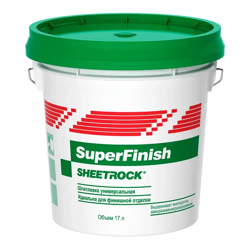Danogips SuperFinish финишная пастообразная полимерная шпатлевка