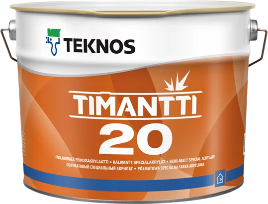 Teknos Timantti 20 / Текнос Тимантти 20 специальный акрилат краска износостойкая для внутренних работ