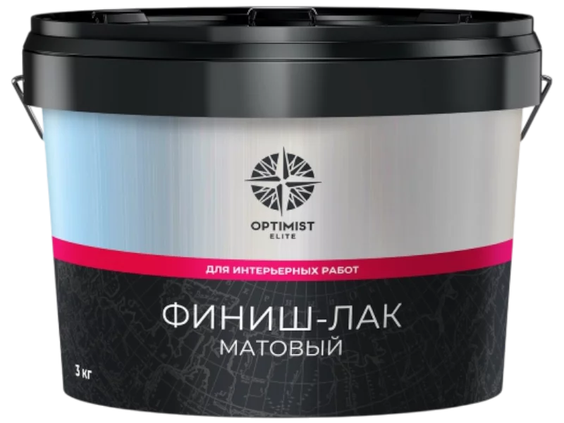 Optimist Elite D 732 / Оптимист Элит Финиш - лак акриловый бесцветный, матовый
