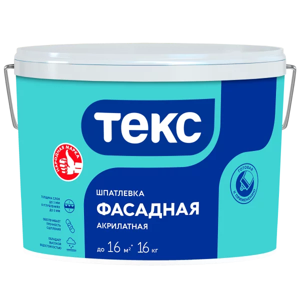Текс Профи Фасадная шпатлевка латексная