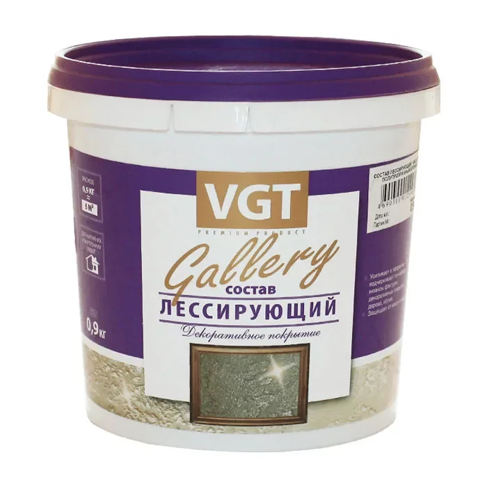 VGT Gallery Лессирующий Состав матовый для декоративных штукатурок