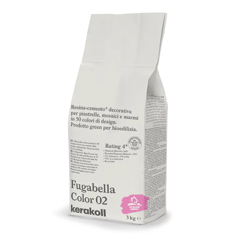 Kerakoll Fugabella Color / Кераколл Фугабелла Колор затирка для керамической плитки, мозаики и мрамора сверхгладкая