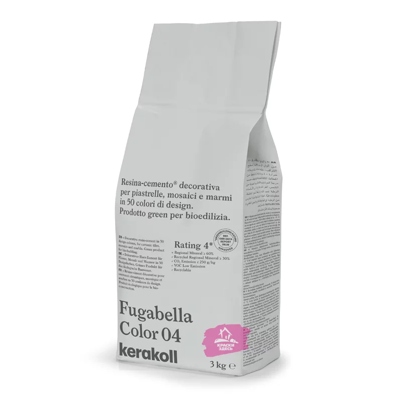 Kerakoll Fugabella Color / Кераколл Фугабелла Колор затирка для керамической плитки, мозаики и мрамора сверхгладкая