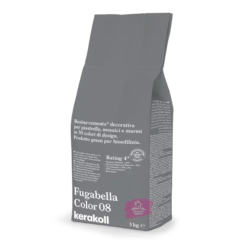 Kerakoll Fugabella Color / Кераколл Фугабелла Колор затирка для керамической плитки, мозаики и мрамора сверхгладкая