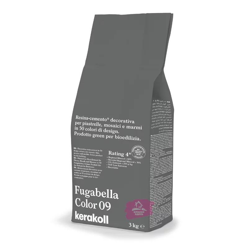 Kerakoll Fugabella Color / Кераколл Фугабелла Колор затирка для керамической плитки, мозаики и мрамора сверхгладкая