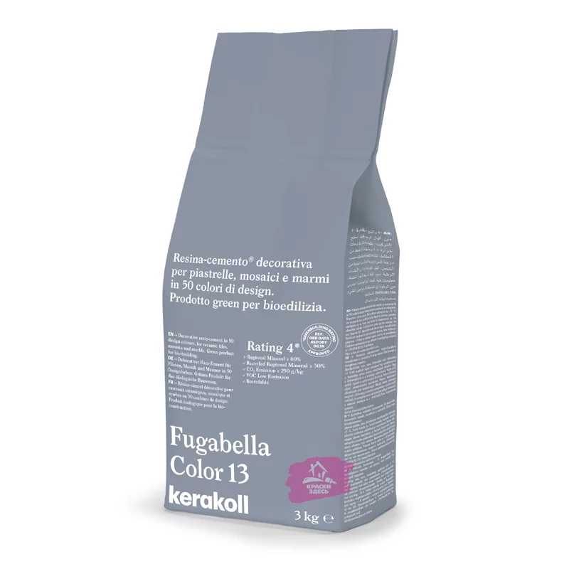Kerakoll Fugabella Color / Кераколл Фугабелла Колор затирка для керамической плитки, мозаики и мрамора сверхгладкая