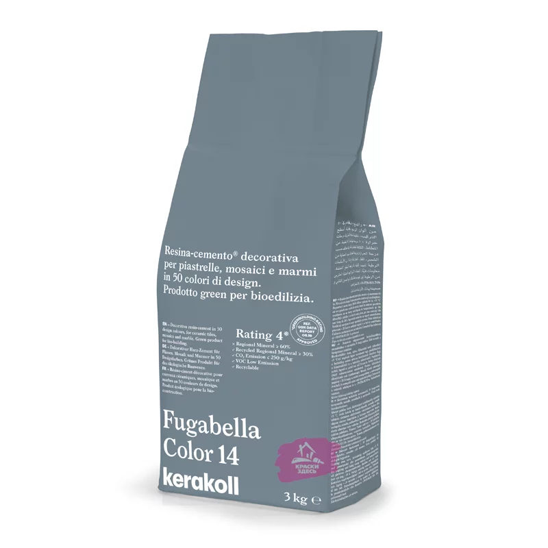 Kerakoll Fugabella Color / Кераколл Фугабелла Колор затирка для керамической плитки, мозаики и мрамора сверхгладкая