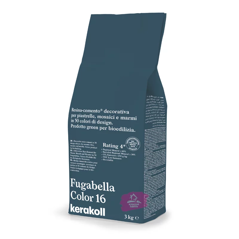Kerakoll Fugabella Color / Кераколл Фугабелла Колор затирка для керамической плитки, мозаики и мрамора сверхгладкая