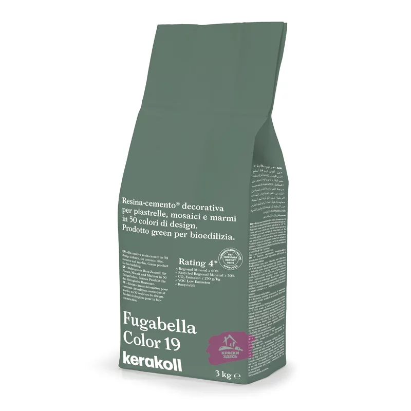 Kerakoll Fugabella Color / Кераколл Фугабелла Колор затирка для керамической плитки, мозаики и мрамора сверхгладкая