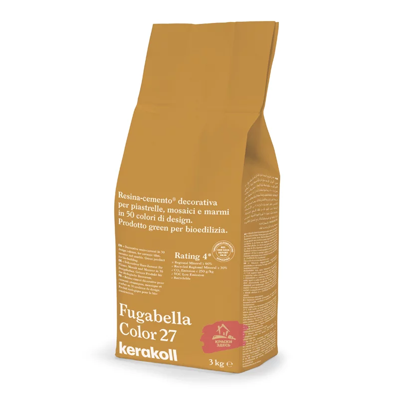 Kerakoll Fugabella Color / Кераколл Фугабелла Колор затирка для керамической плитки, мозаики и мрамора сверхгладкая