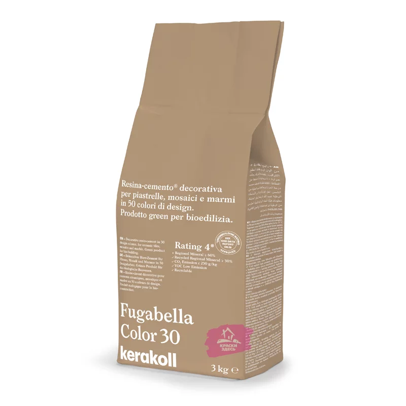Kerakoll Fugabella Color / Кераколл Фугабелла Колор затирка для керамической плитки, мозаики и мрамора сверхгладкая
