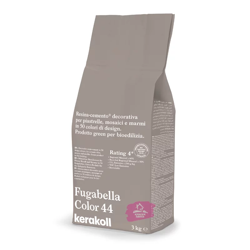 Kerakoll Fugabella Color / Кераколл Фугабелла Колор затирка для керамической плитки, мозаики и мрамора сверхгладкая