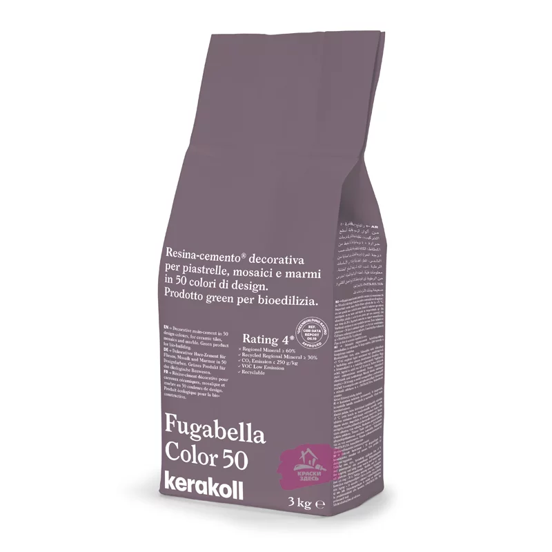 Kerakoll Fugabella Color / Кераколл Фугабелла Колор затирка для керамической плитки, мозаики и мрамора сверхгладкая